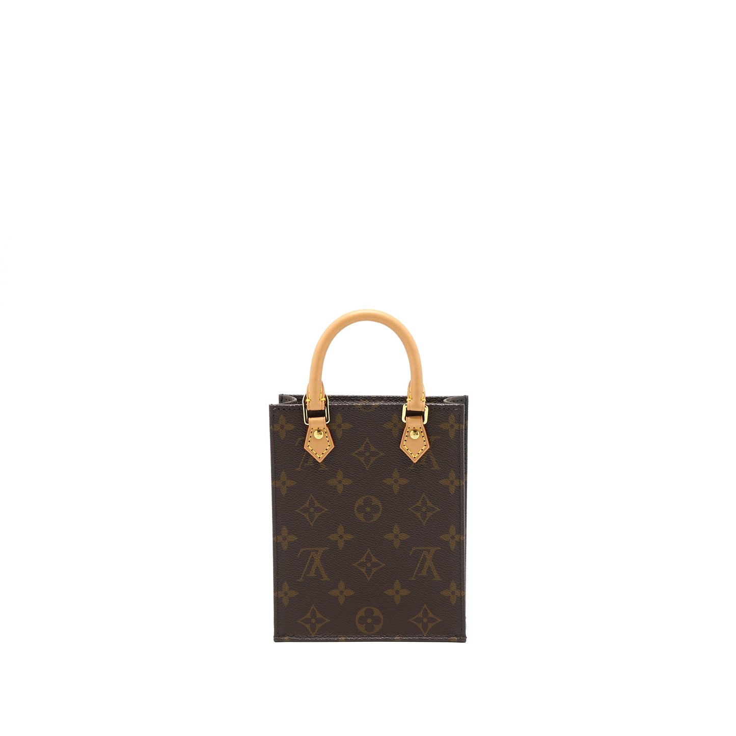 Louis Vuitton Petit Sac Plat Monogram Canvas GHW
