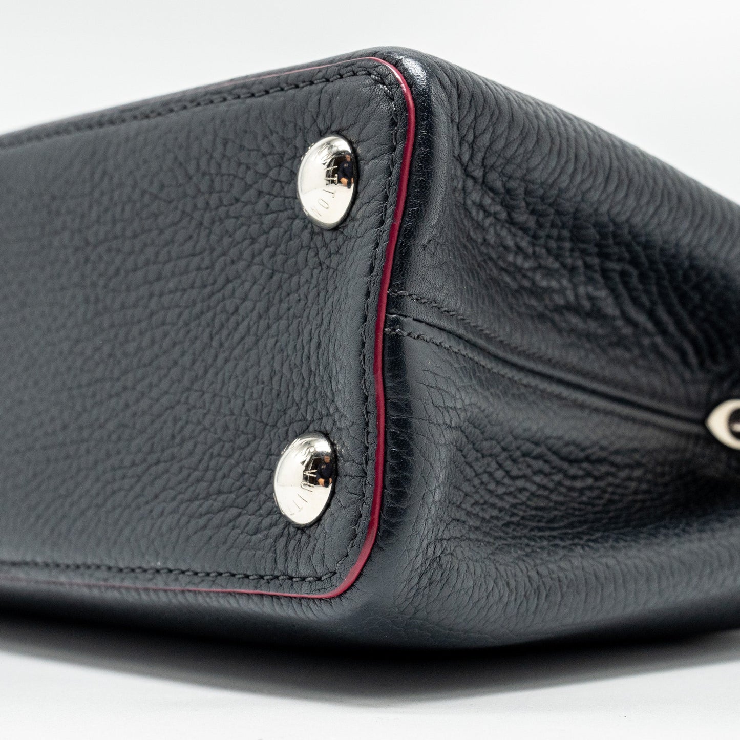 Louis Vuitton Capucines BB Taurillon Navy SHW