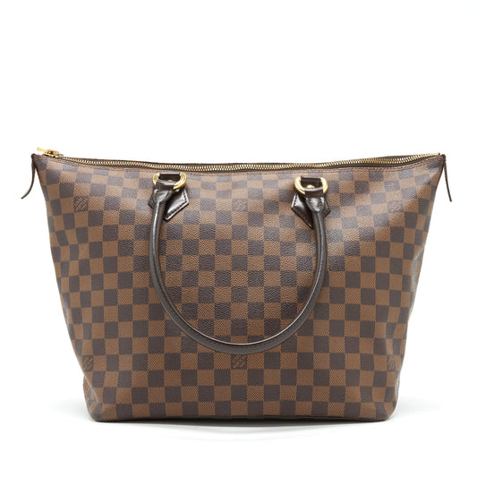 Louis Vuitton Saleya Tote Bag Damier Ebene Canvas GHW