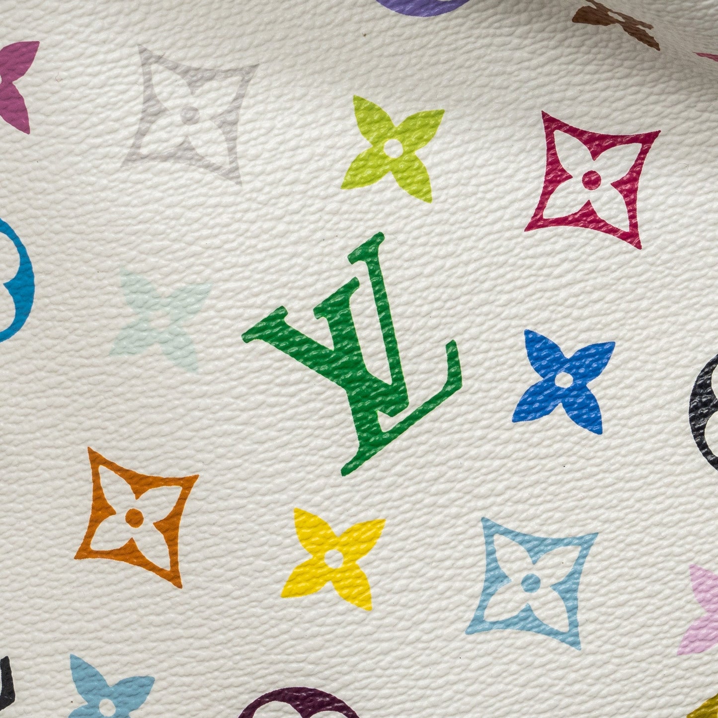 Louis Vuitton Petit Noe White Multicolour Monogram Canvas GHW