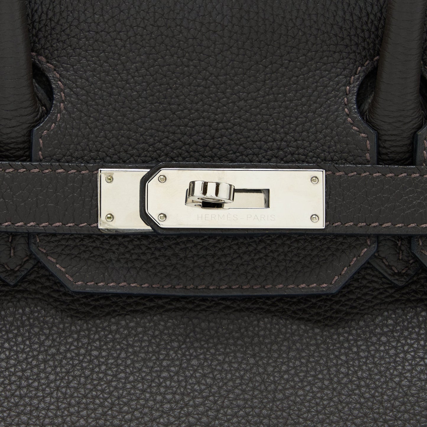 Herme Birkin 30 Togo Ebene SHW Stamp X
