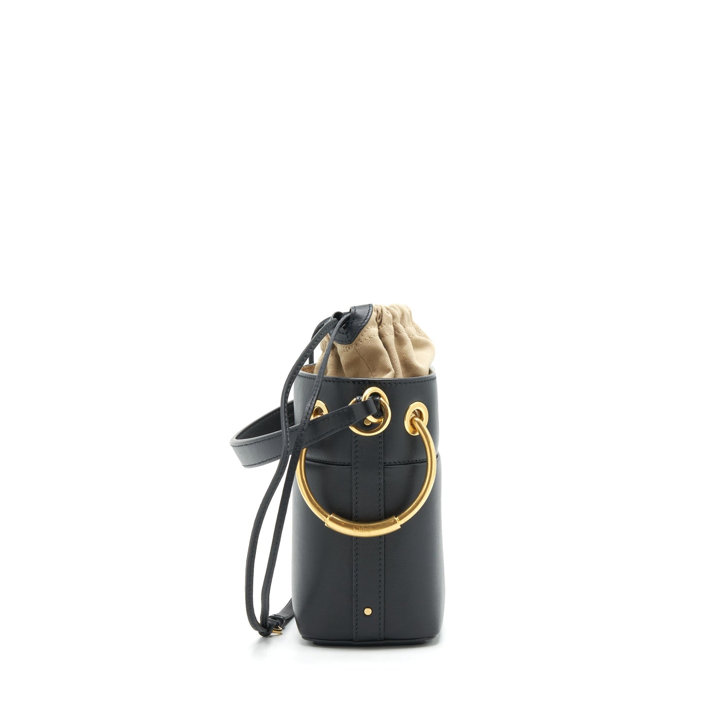 Chloe Roy Bucket Bag Black GHW