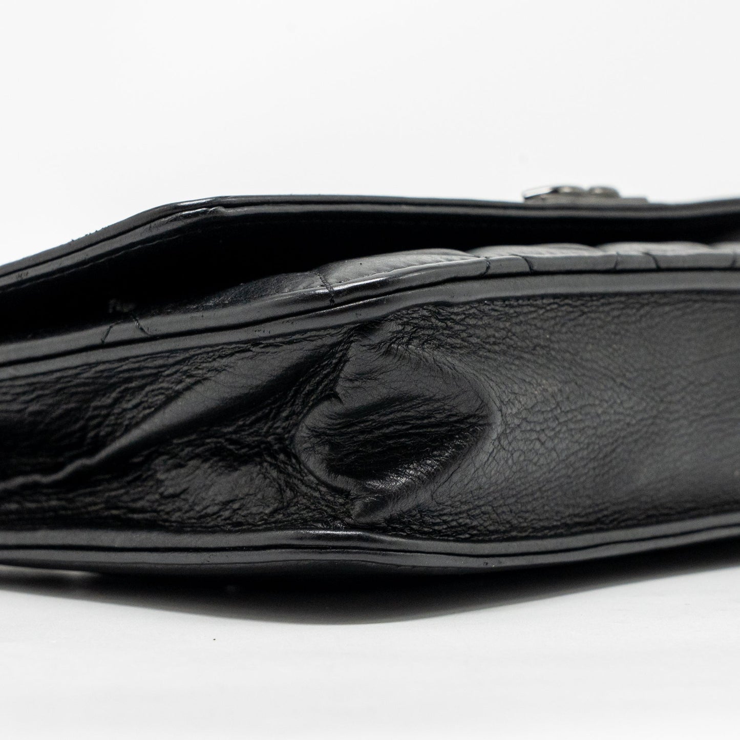 Chanel boy wallet on chain calfskin black with black hardware