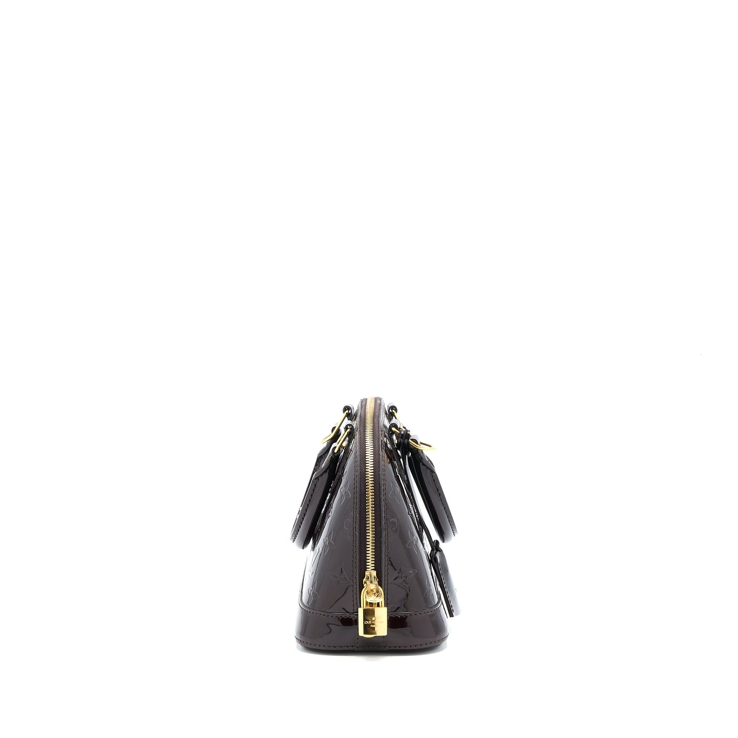 Louis Vuitton Alma BB Patent Amatante GHW