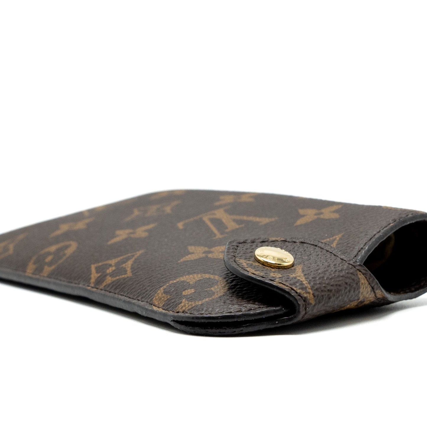 Louis Vuitton Etui Lunette MM Glasses Case Monogram Canvas GHW