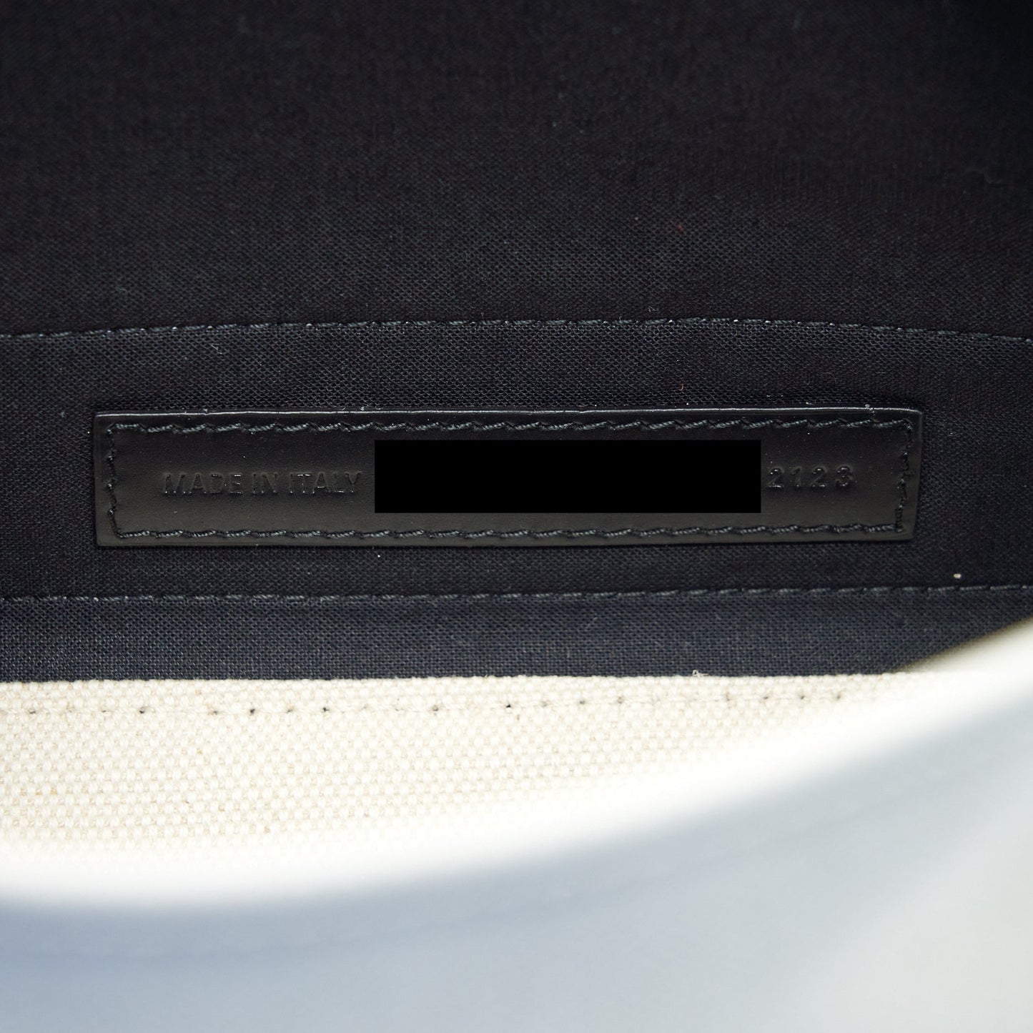 Balenciaga Cabas Fabric/Leather Off white SHW
