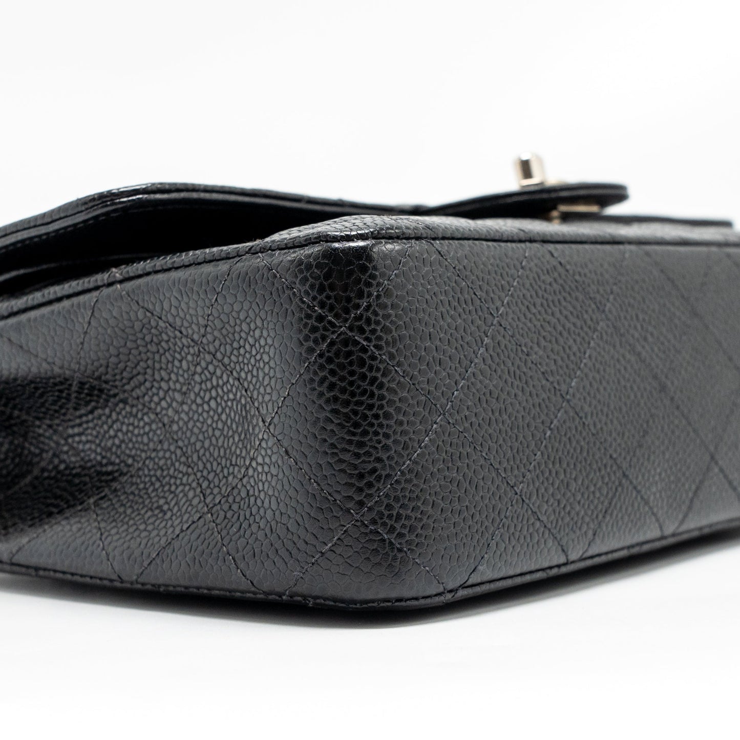 Chanel Medium Classic Double Flap Bag Caviar Black SHW
