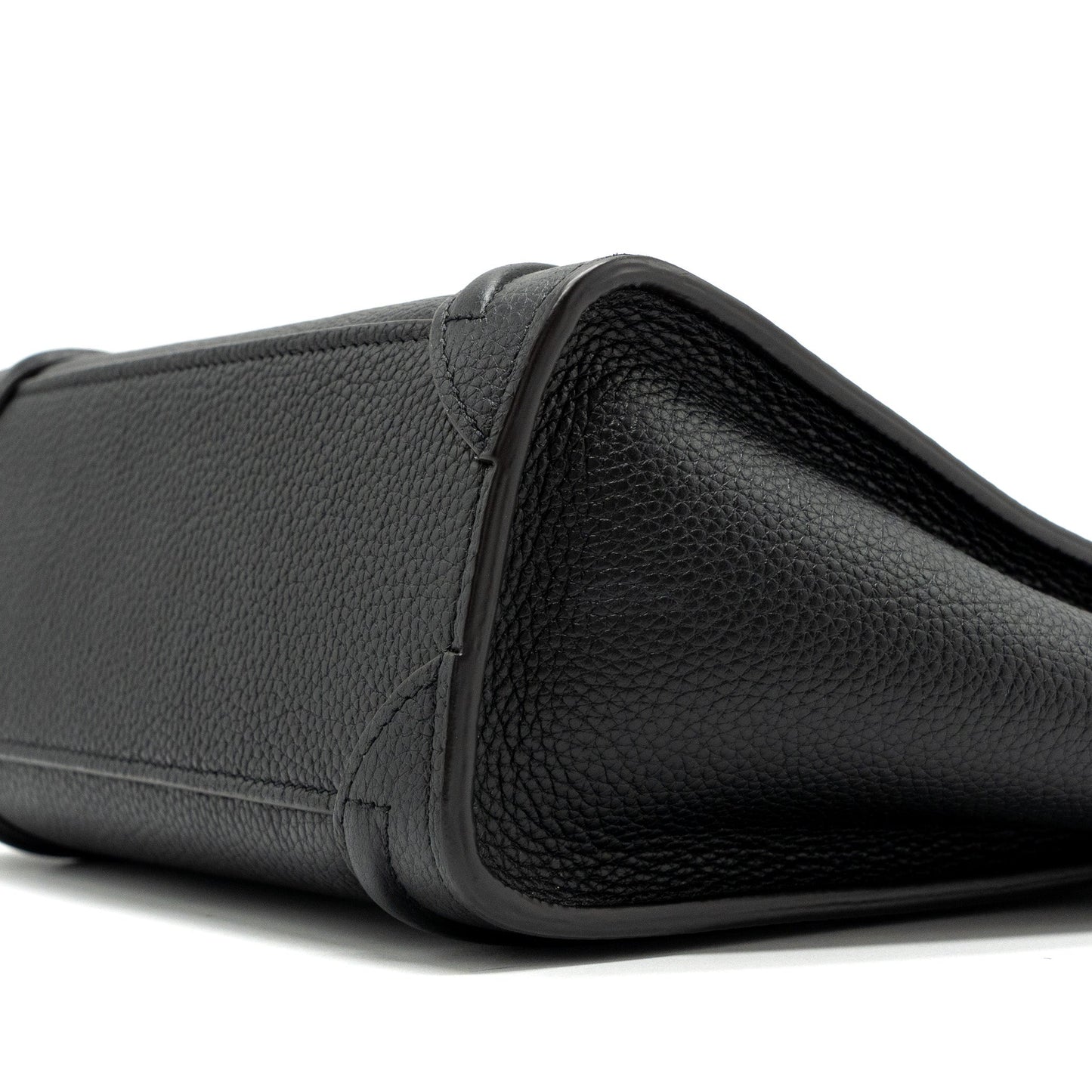 Celine Nano Luggage Bag Calfskin Black SHW