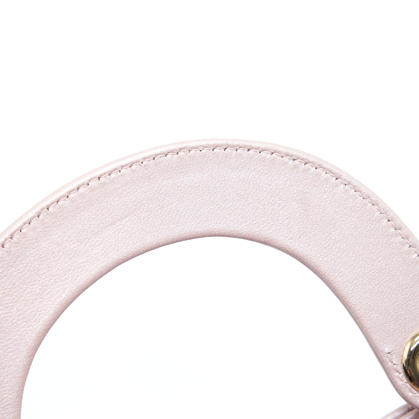 Dior Lady Dior Mini Tote Bag Pink with LGHW