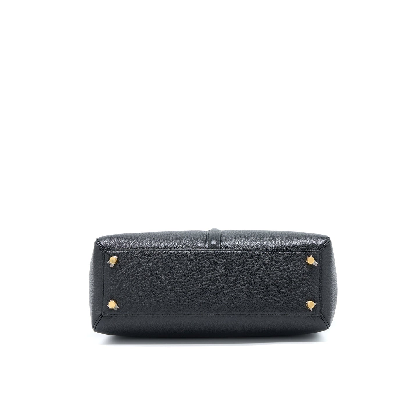 Celine 16 Bag Grained Calfskin Black GHW