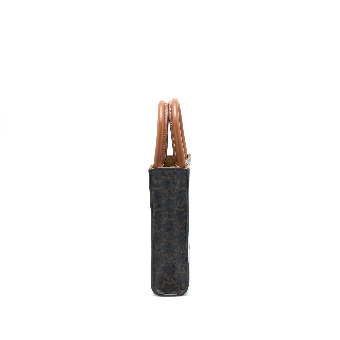 Celine Mini Vertical Cabas Triomphe Canvas GHW