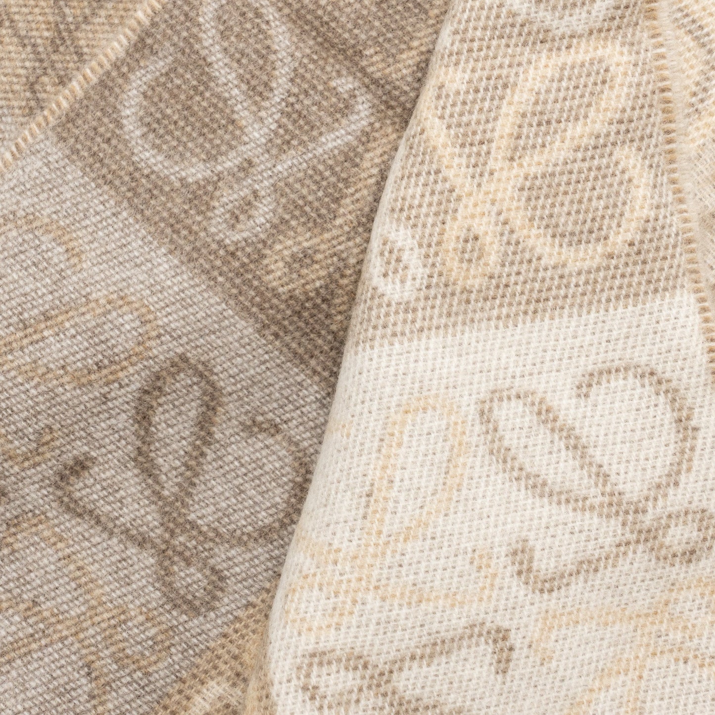 Loewe Anagram Scarf Wool/Cashmere White/beige