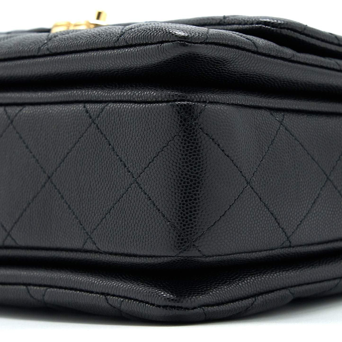 Chanel 22K Coco First Caviar Black GHW (Microchip)