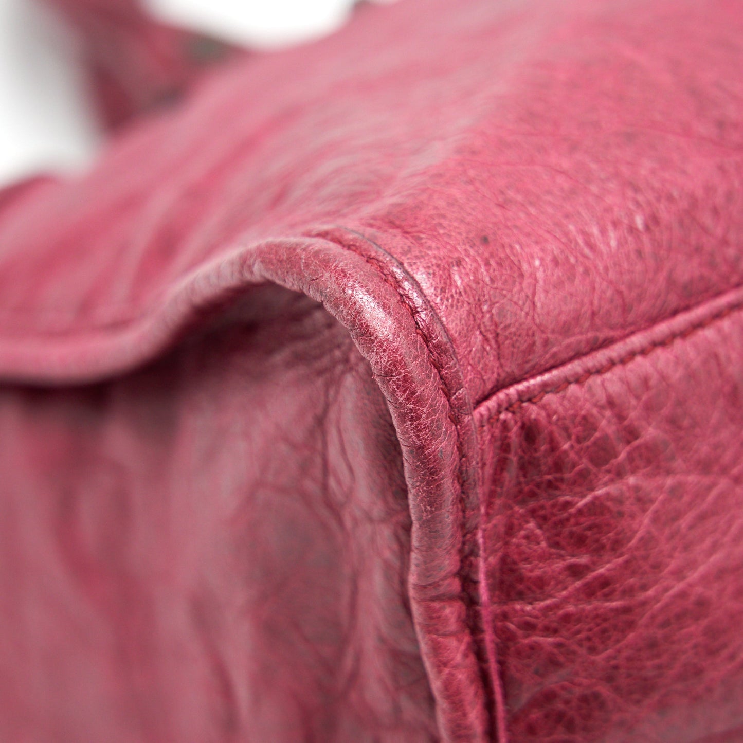 BALENCIAGA CLASSIC CITY BAG DARK RED