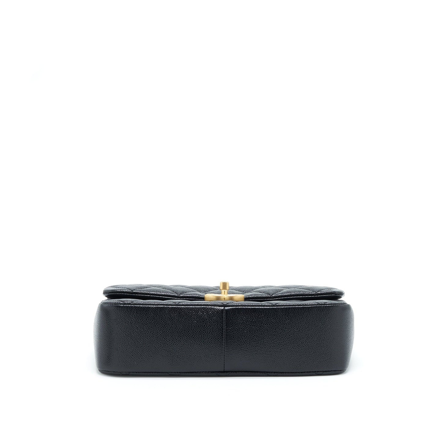Chanel 22P Medium Melody Bag Grained Calfskin Black GHW (Microchip)
