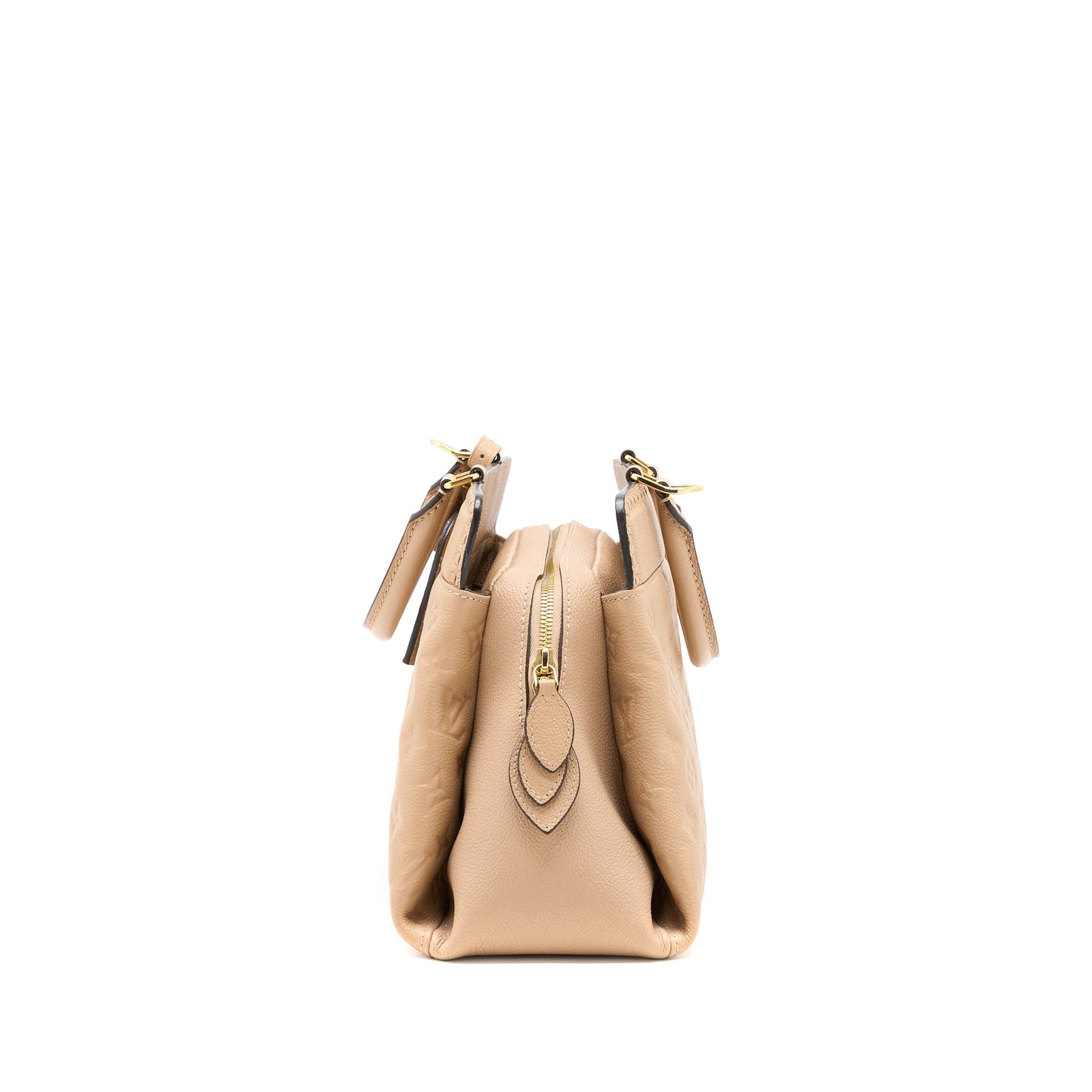 Louis Vuitton Vosges MM Monogram Empreinte Dark Beige GHW