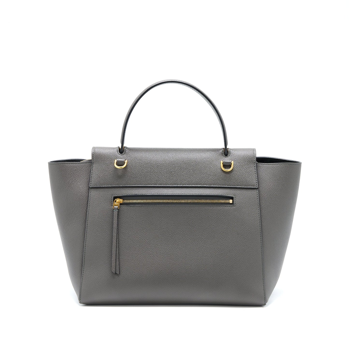 Celine Mini Belt Bag Grained Calfskin Grey GHW