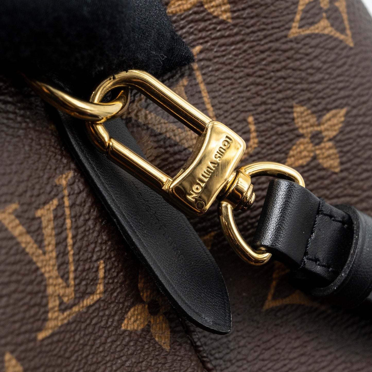 Louis Vuitton Neonoe Monogram Canvas Black GHW (New Version)