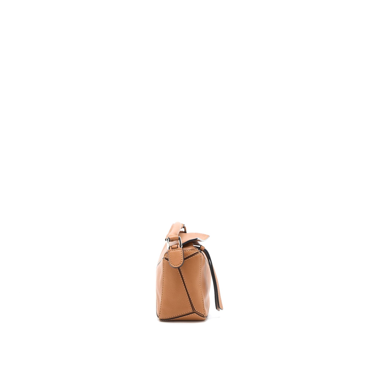 Loewe Mini Puzzle Bag Calfskin Tan SHW