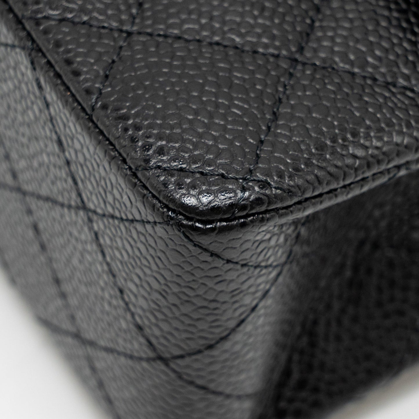 Chanel Small Classic Double Flap Bag Caviar Black SHW