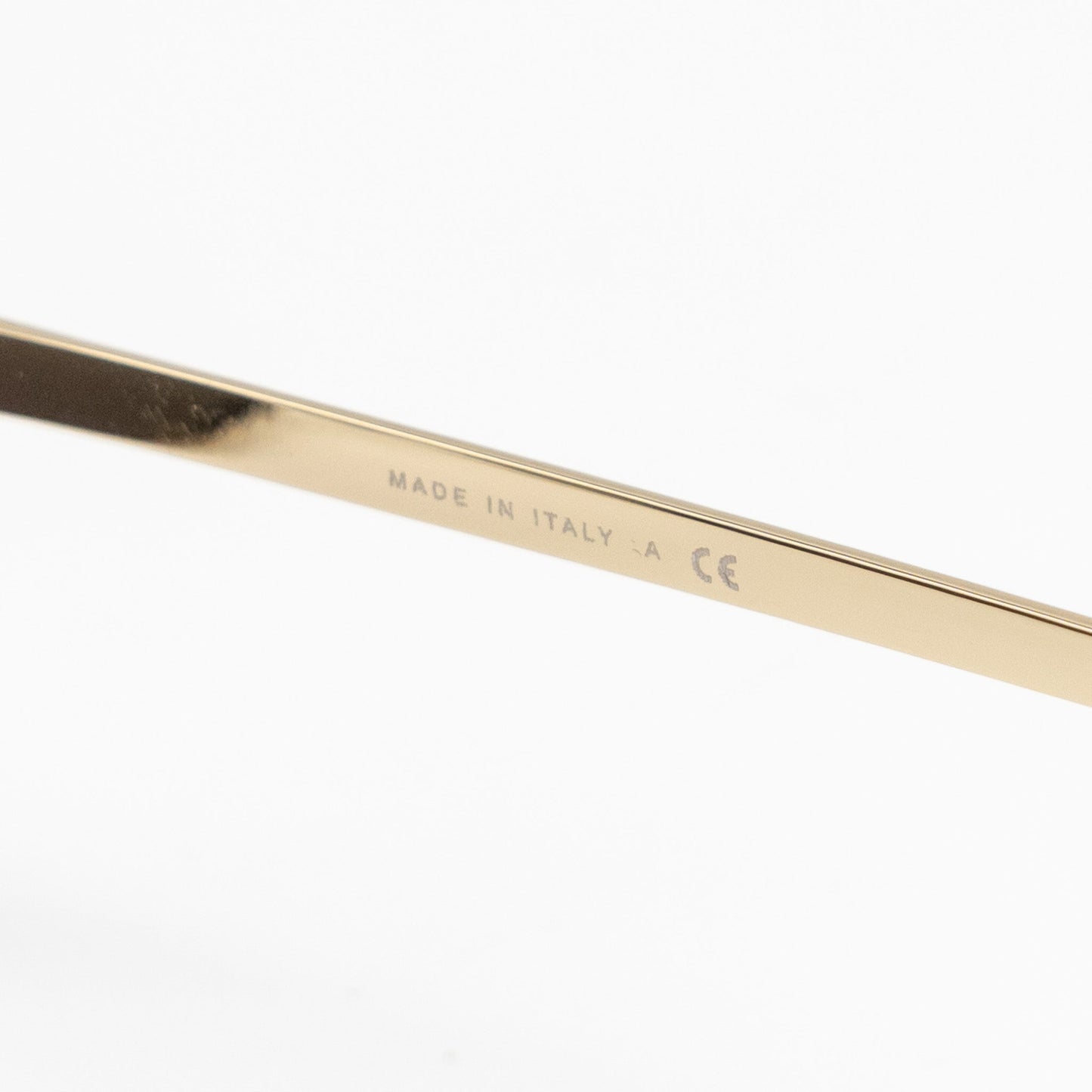 Chanel Round Sunglasses Metal Brown