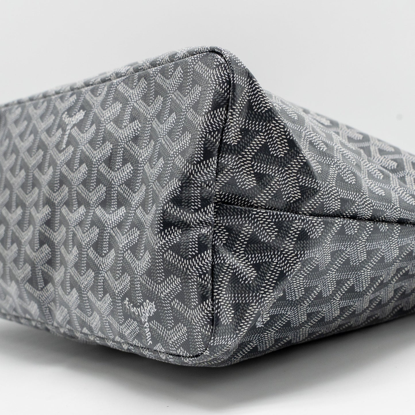 Goyard Boheme Hobo Bag PM Goyardine Canvas Gris SHW