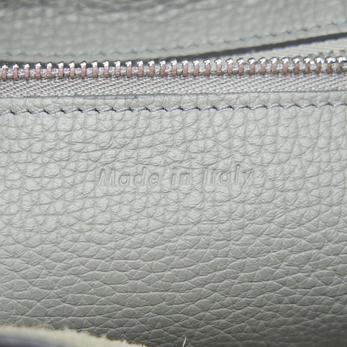 Celine Small Big Bag with Long Strap Grey