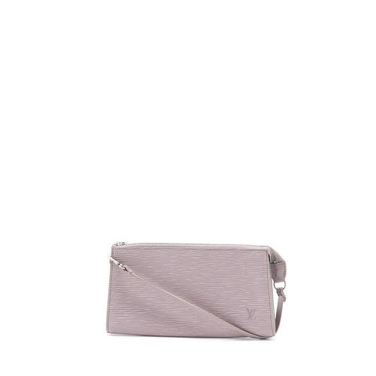 Louis Vuitton Vintage Pochette Epi Light Purple Brushed SHW