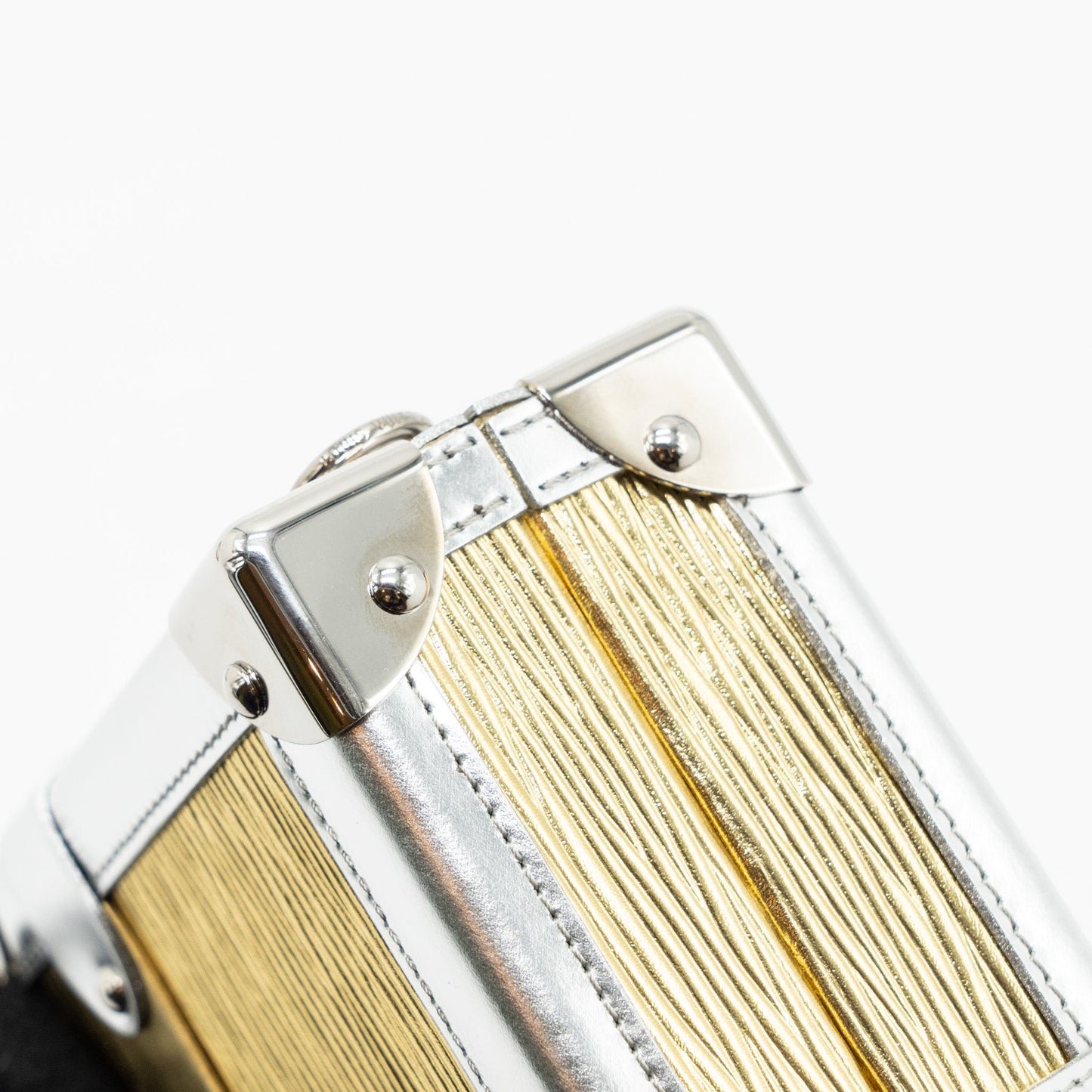 Louis Vuitton petit Malle epi gold / silver SHW