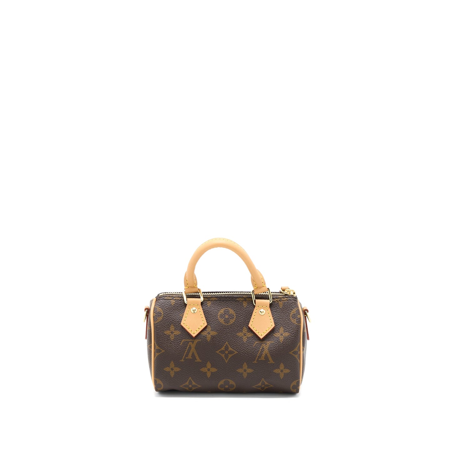 Louis Vuitton Nano Speedy Monogram Canvas GHW