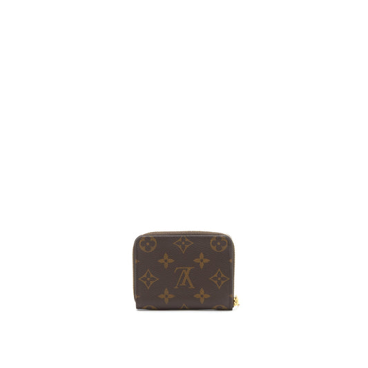 Louis Vuitton Small Zip Cardholder Monogram Canvas GHW