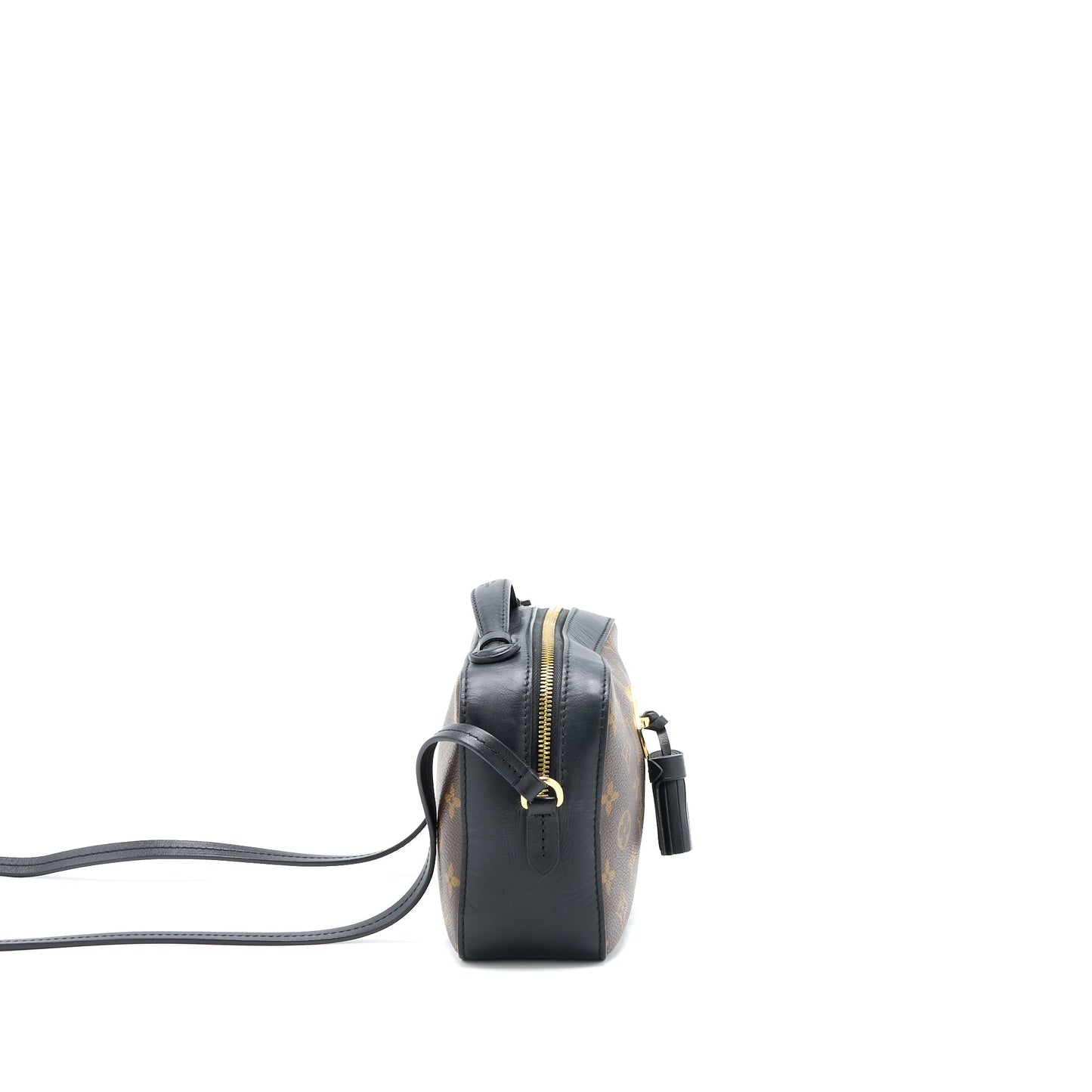 Louis Vuitton Crossbody Camera Bag Monogram Canvas/Black Leather GHW