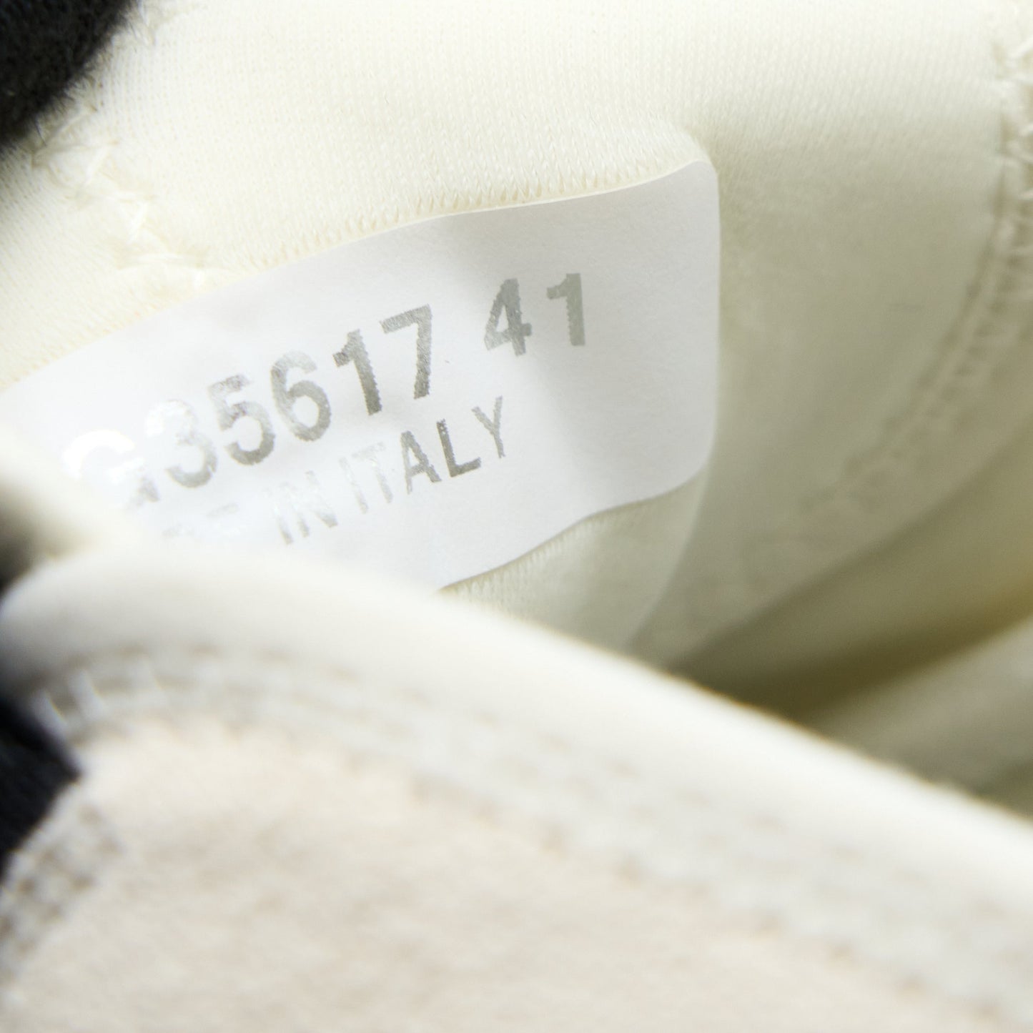 Chanel Size 41 Sport Trail Sneaker Suede/Calfskin White/Black GHW