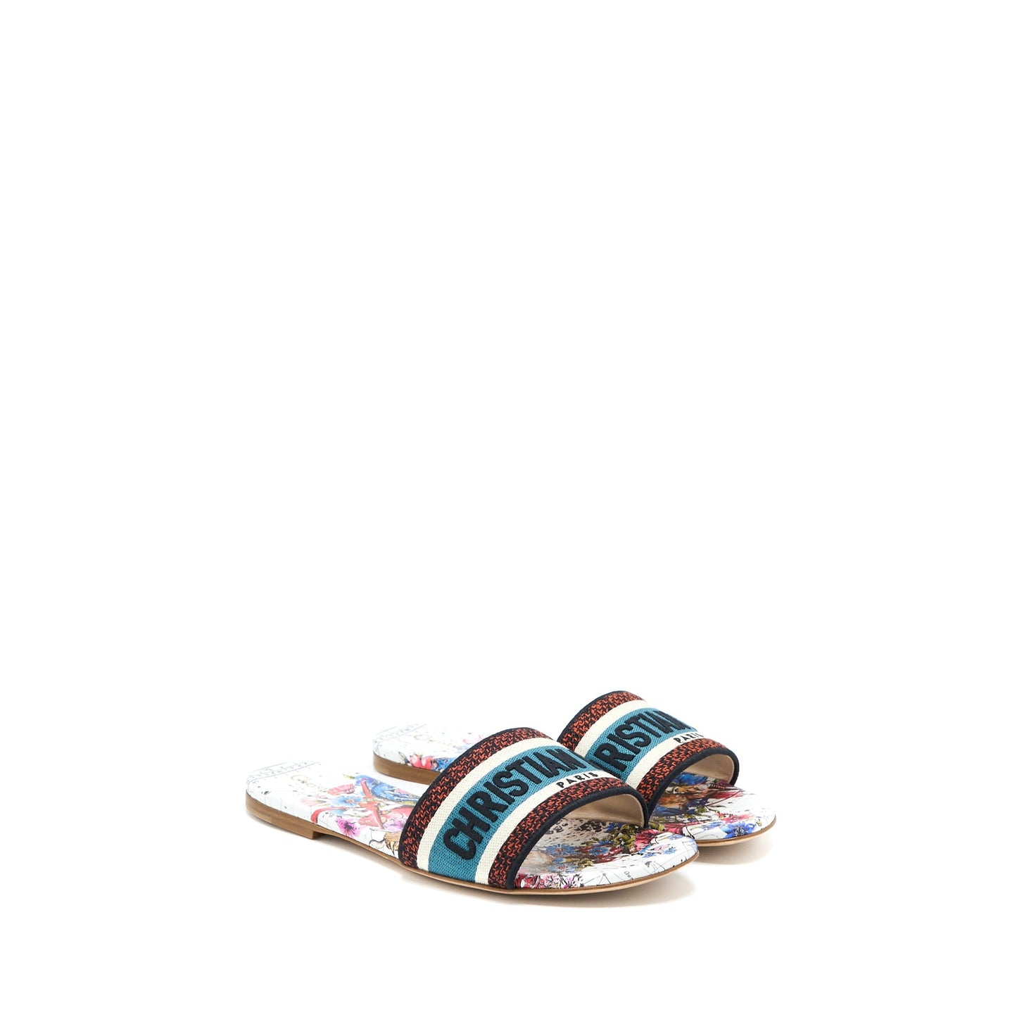 Dior Size 39 Dway Slide Multicolour