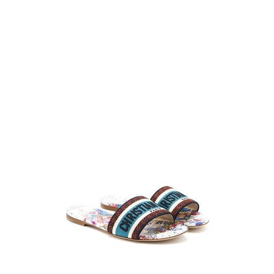 Dior Size 39 Dway Slide Multicolour