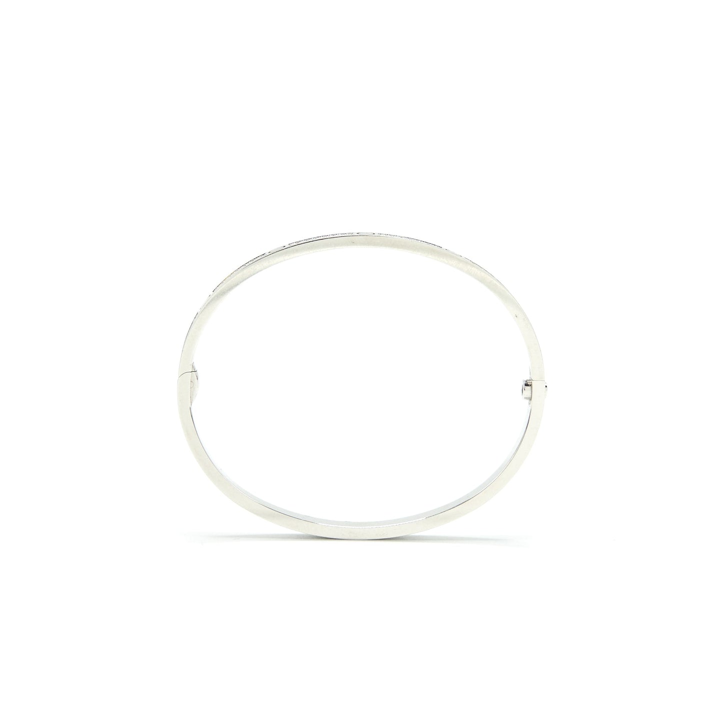 Cartier Love Bracelet, Small Mode Paved White Gold With Diamonds