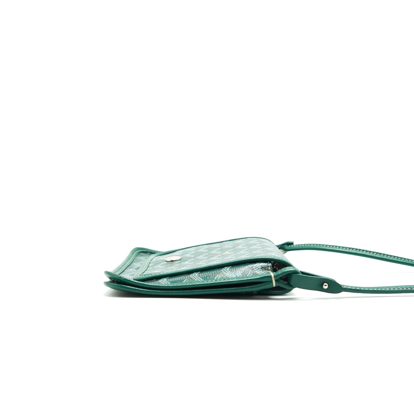 Goyard Plumet Crossbag Wallet Clutch Green