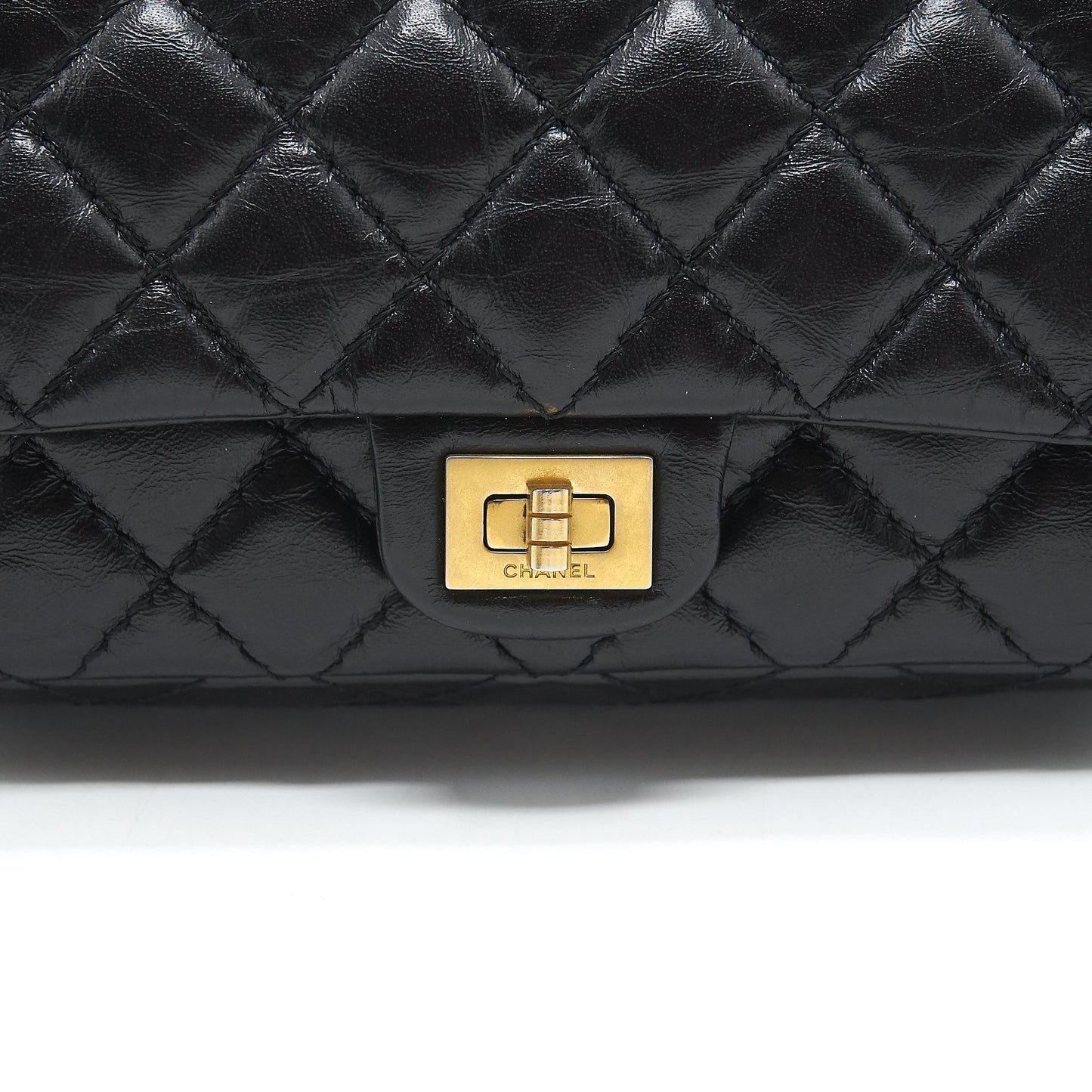 Chanel 2.55 Reissue mini waist Belt Bag black GHW