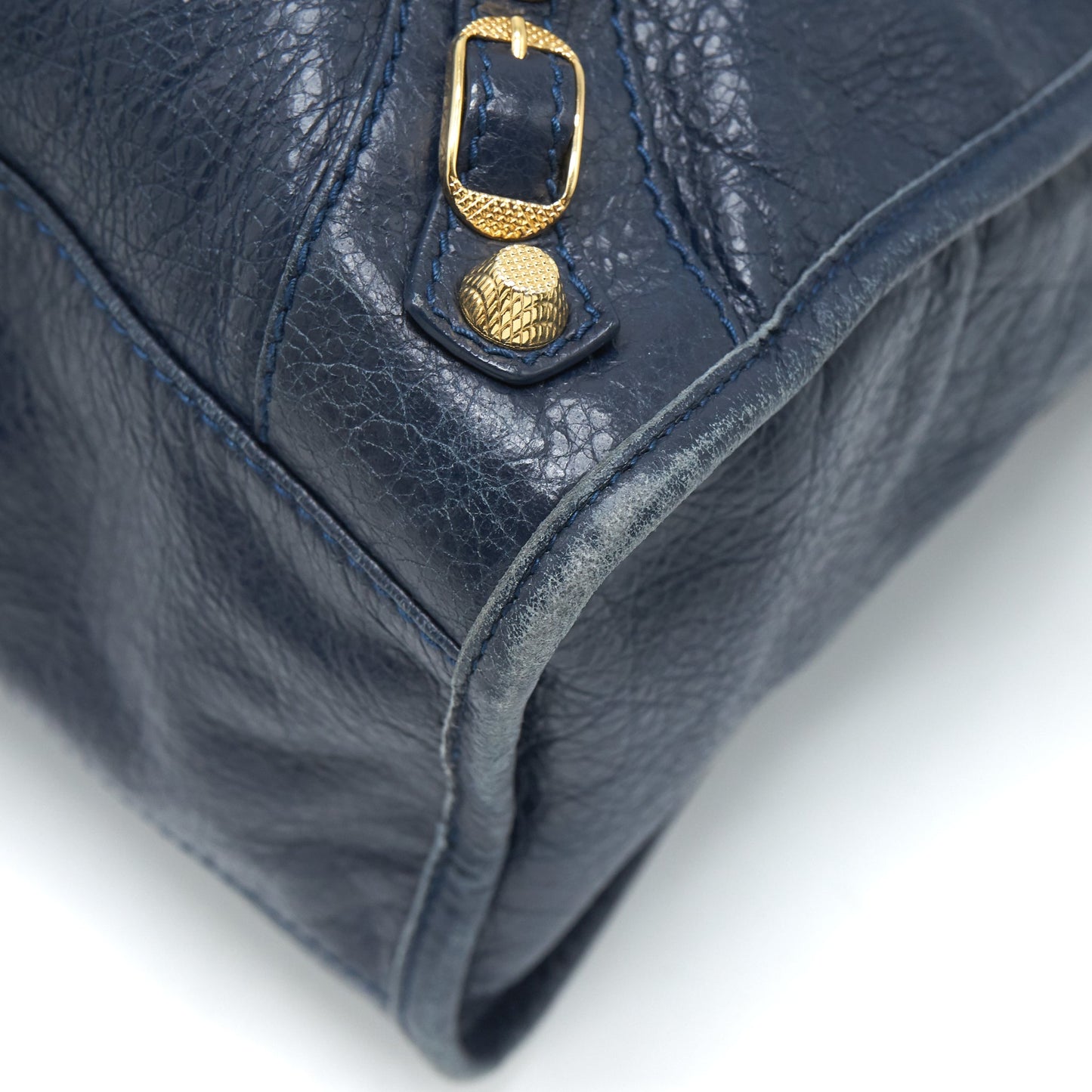 Balenciaga classic city bag Navy GHW