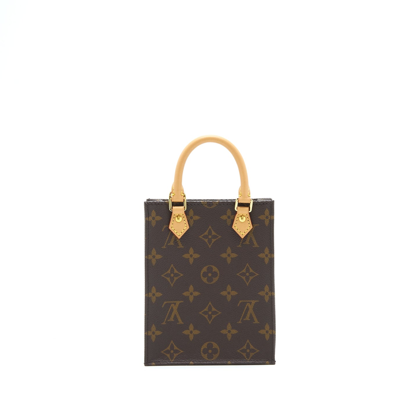 Louis Vuitton Petit Sac Plat Monogram Canvas GHW