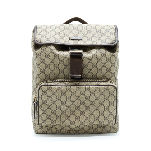 Gucci Backpack GG Supreme Canvas GHW