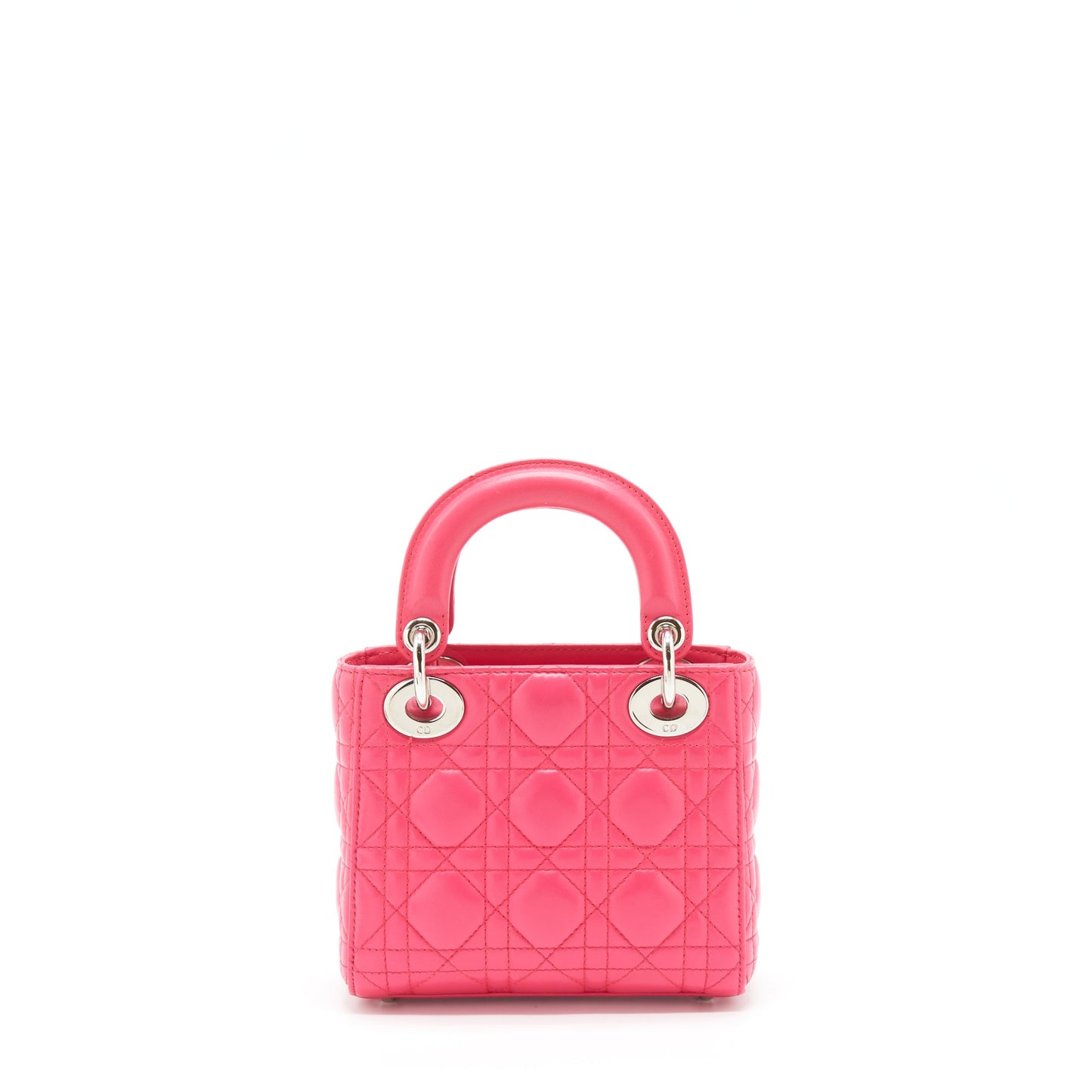 Dior Mini Lady Dior Lambskin Pink SHW