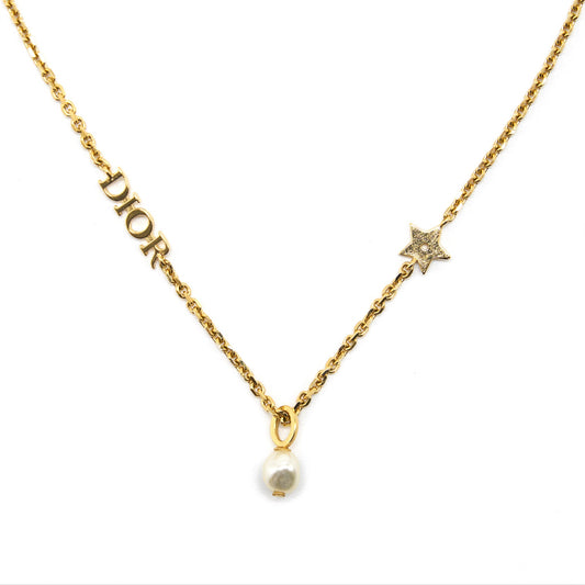 Luxury Dior Letter Necklace For Woman