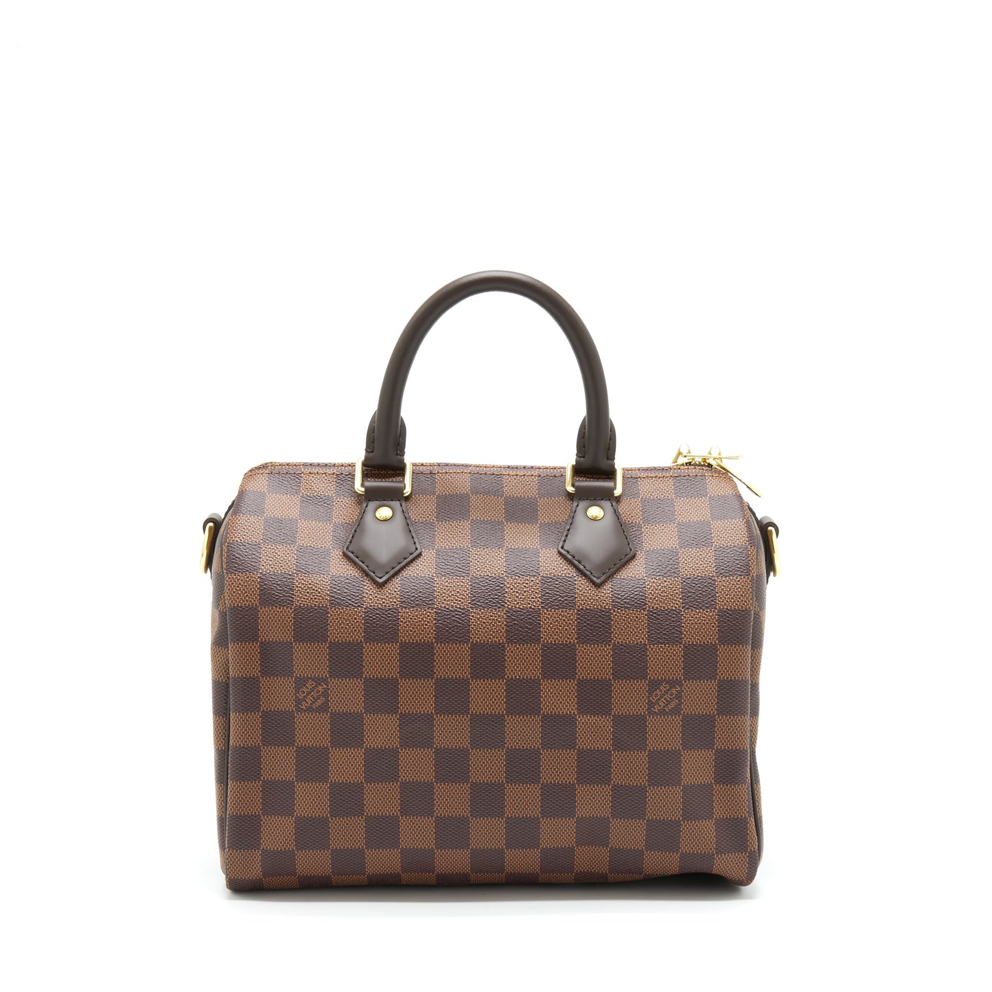 Louis Vuitton Speedy Bandouliere 25 Damier Ebene Canvas GHW