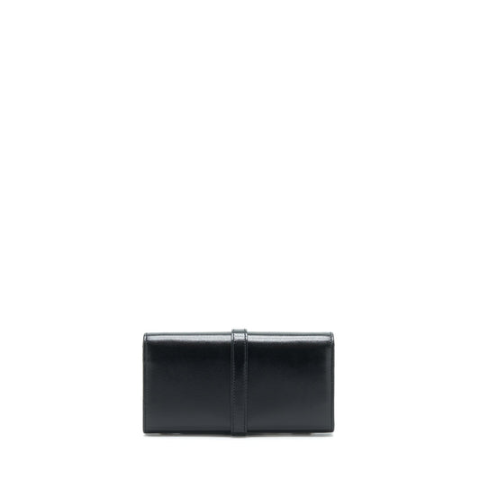 Gucci Jackie 1961 Chain Wallet Black GHW
