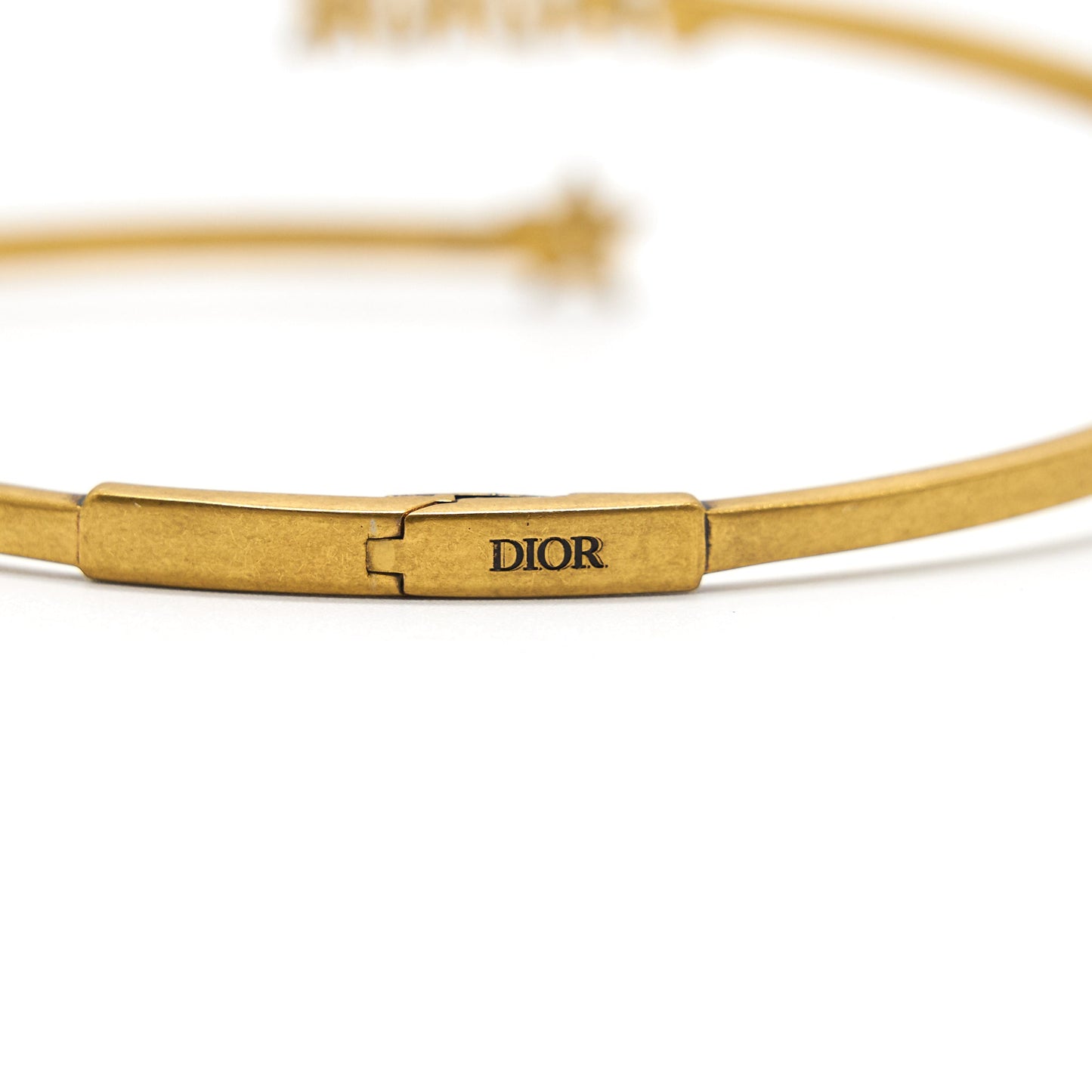 Christian Luxury Dior J'aLuxury Dior Choker Gold