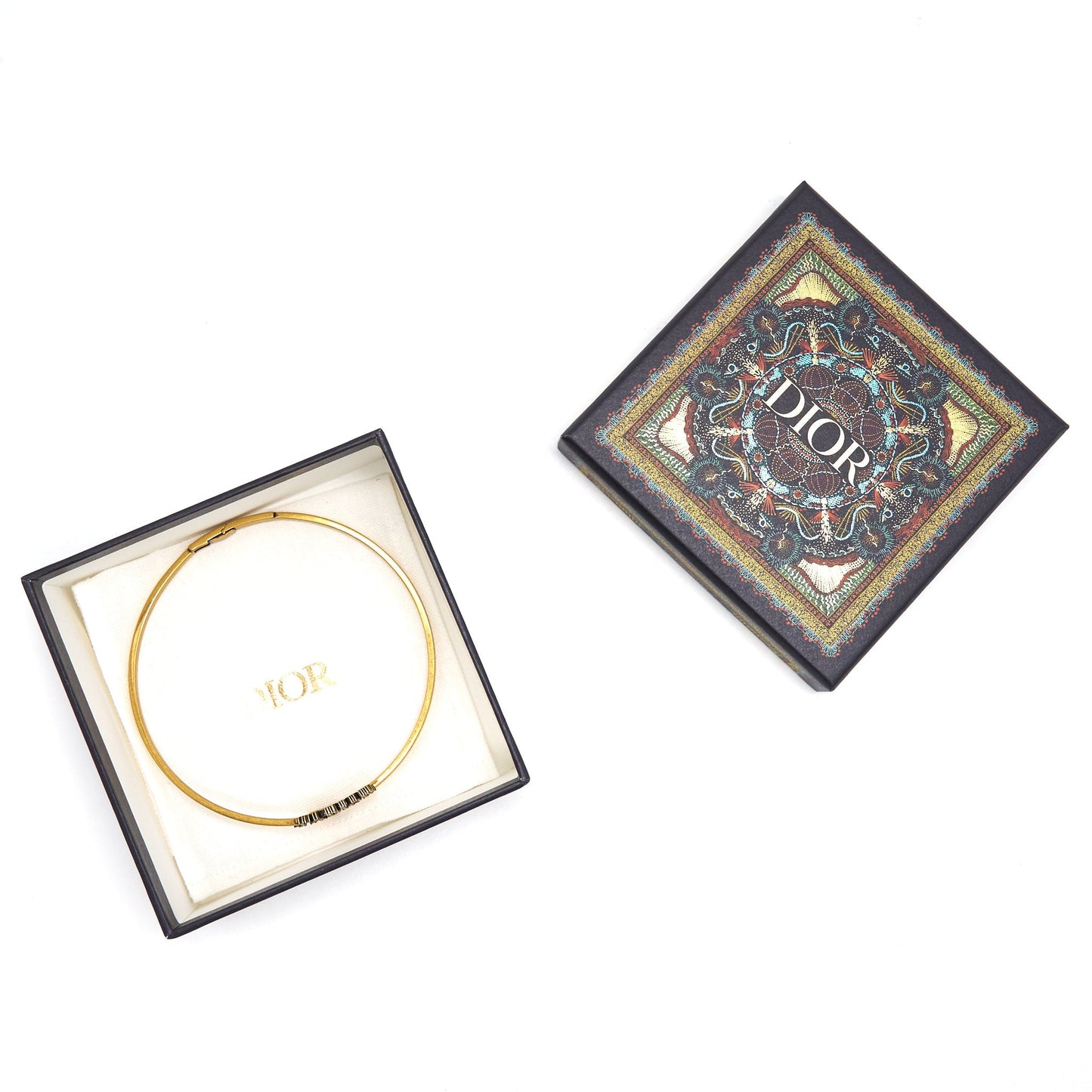 Christian Luxury Dior J'aLuxury Dior Choker Gold