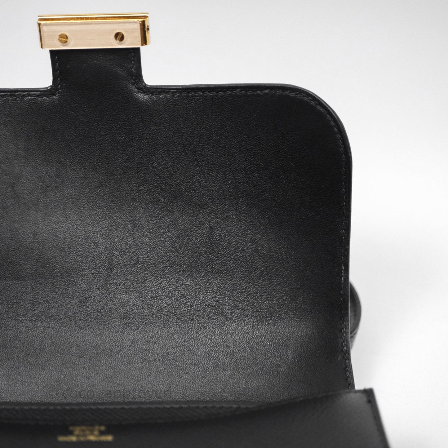 Hermès Constance Mini 18cm Black Epsom Gold Hardware