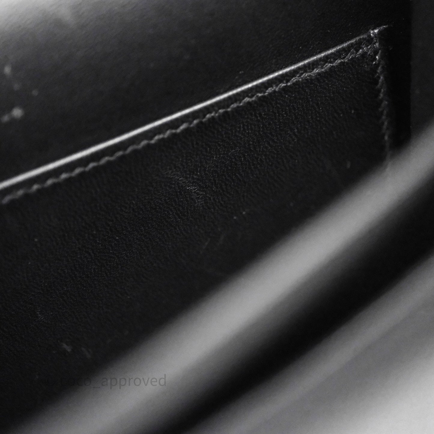 Hermès Constance Mini 18cm Black Epsom Gold Hardware