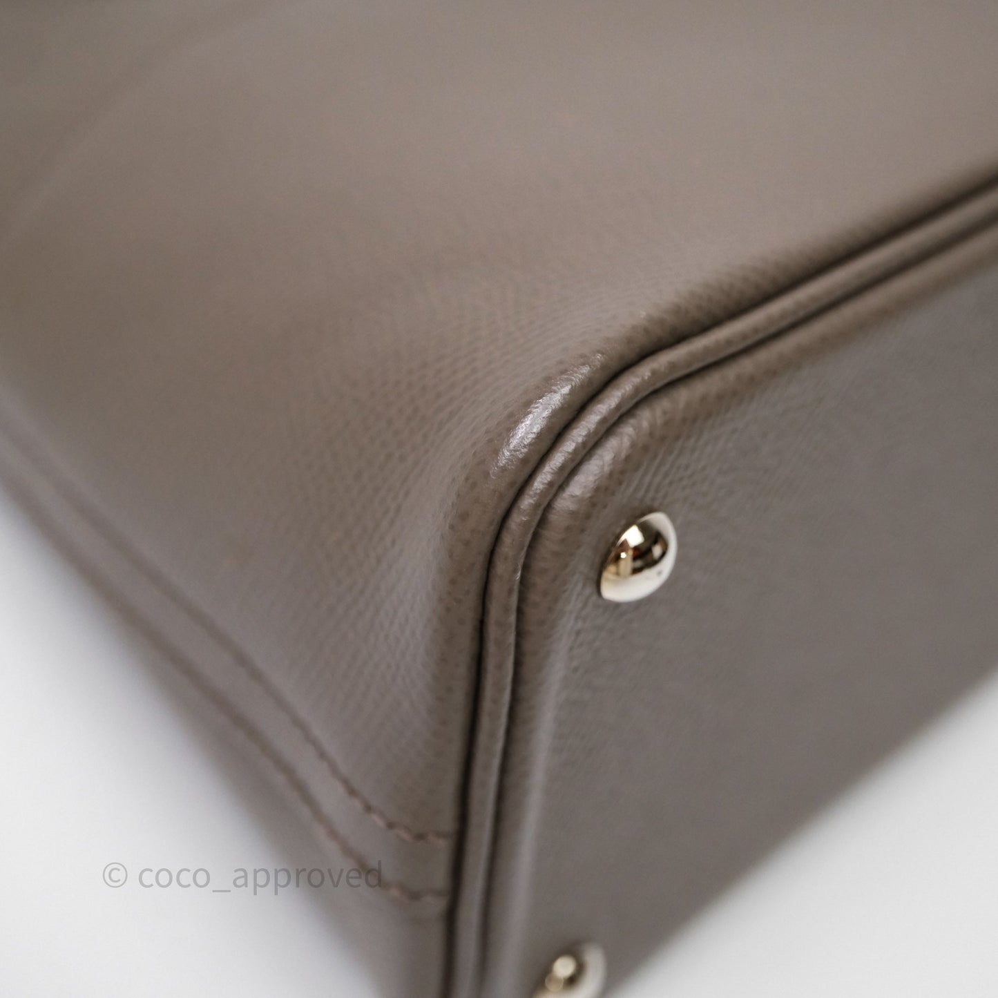 Hermès Bolide 27 Gris Etain 8F Epsom Palladium Hardware